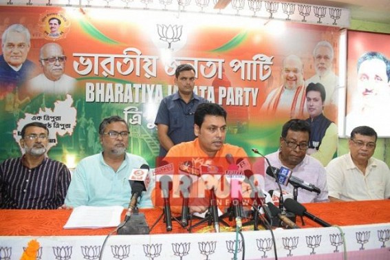 'When BJP Govt will give job it will be valid up to Supreme Court' : Biplab Deb 